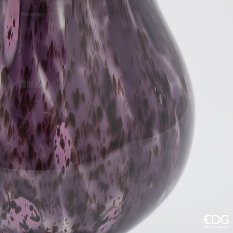 edg enzo de gasperi edg enzo de gasperi vaso macula bottiglia h 37 cm d 175 cm vetro pink ean 8059824456625