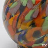 edg enzo de gasperi edg enzo de gasperi vaso macula bottiglia h 31 cm d 19 cm vetro orange mix ean 8059824456700