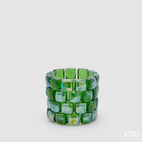 edg enzo de gasperi vaso gemme cilindro h 10 cm d 12 cm green 1 pz ean 8059824494962