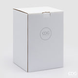 edg enzo de gasperi edg enzo de gasperi vaso chignon h 20 cm d 16 cm vetro pale pink ean 8059824537041