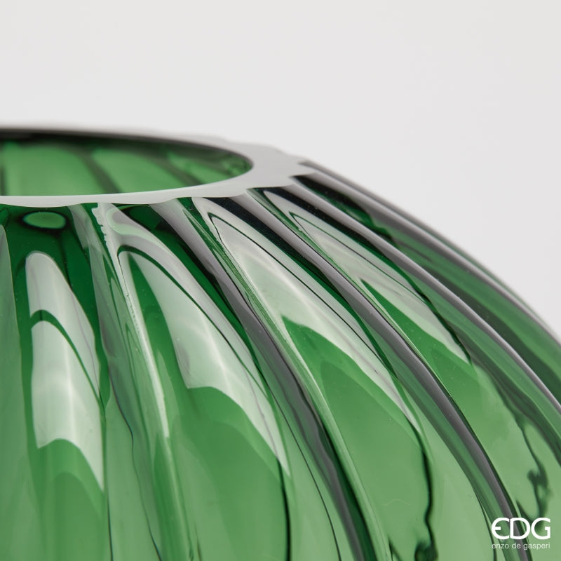 edg enzo de gasperi edg enzo de gasperi vaso diamante h 35 cm d 30 cm vetro gren ean 8059824537287