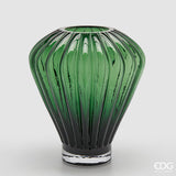 edg enzo de gasperi edg enzo de gasperi vaso diamante h 35 cm d 30 cm vetro gren ean 8059824537287
