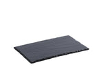 Regalo Italiano Vassoio Rettangolare Melamina Asher 26,5 x 16,5 Cm Nero