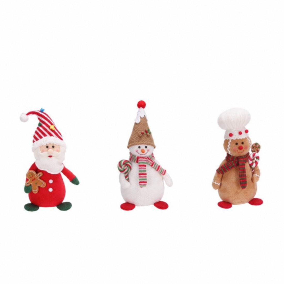 Ad Trend Decorazione Natalizia in Tessuto Assortita 17x13xH35 cm 1 Pz – Addobbo di Natale