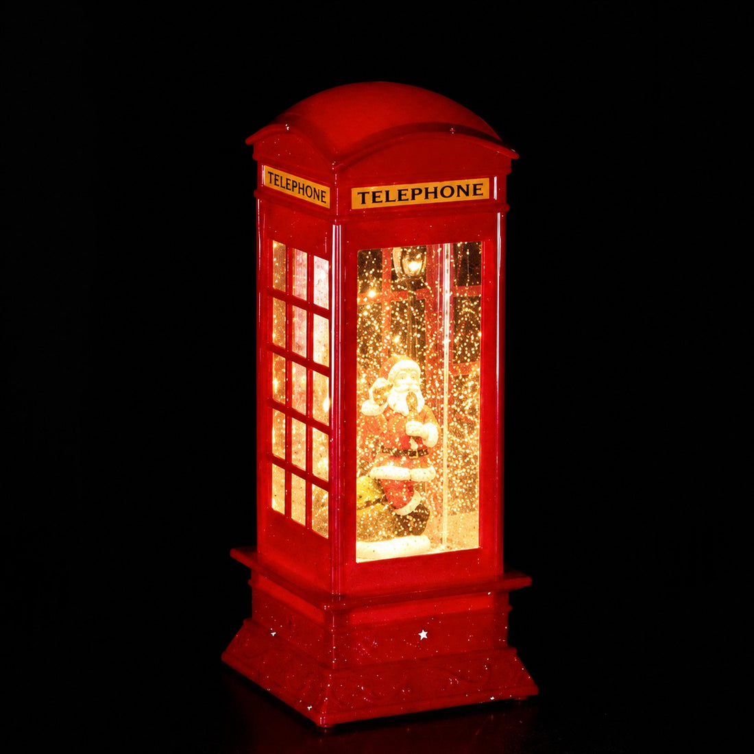 Ad Trend Cabina telefonica LED e musica | Decorazione Natale