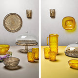 guzzini guzzini contenitore vanity bio based d 21 cm giallo zafferano ean 8008392391081