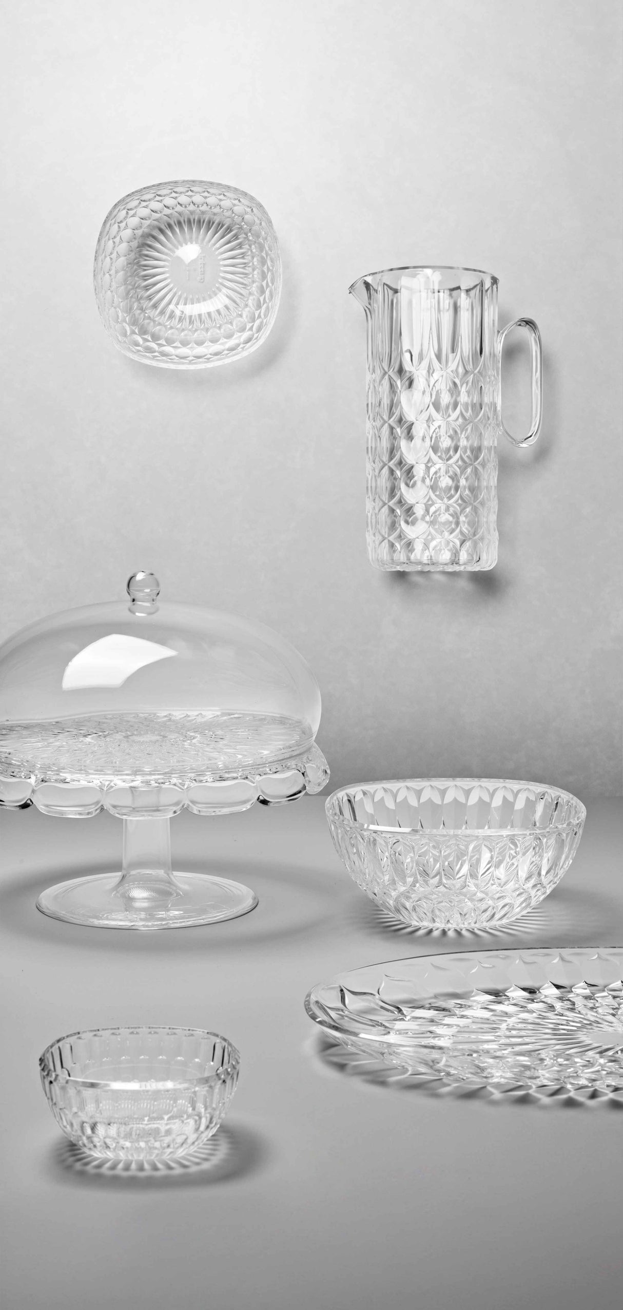 guzzini guzzini caraffa vanity bio based 113 x 169 cm h 288 cm trasparente ean 8008392395690