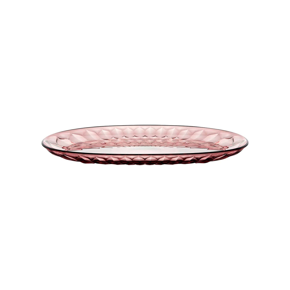 GUZZINI Vassoio Tondo Ovale Vanity Bio-Based D 36 Cm Malva
