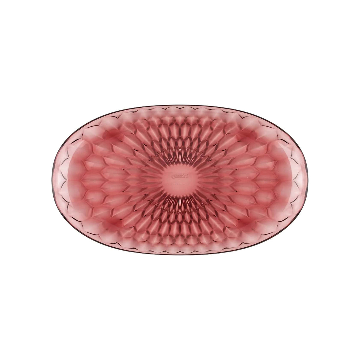 GUZZINI Vassoio Tondo Ovale Vanity Bio-Based D 36 Cm Malva