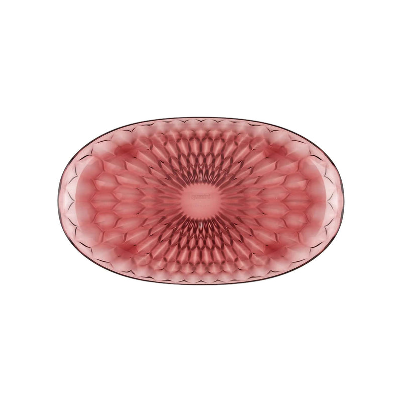 GUZZINI Vassoio Tondo Ovale Vanity Bio-Based D 36 Cm Malva