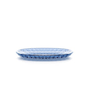 GUZZINI Vassoio Ovale Piccolo Vanity Bio-Based 32 x 19,5 Cm Blu