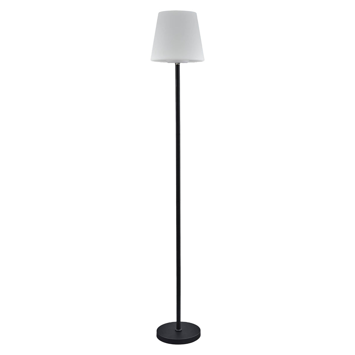 The Arcolaio Solar Floor Lamp 200 x 1,600 mm Black