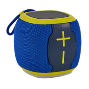 L'Arcolaio Speaker Bluetooth Cube FM Blu/Giallo 10x10x9,2 cm