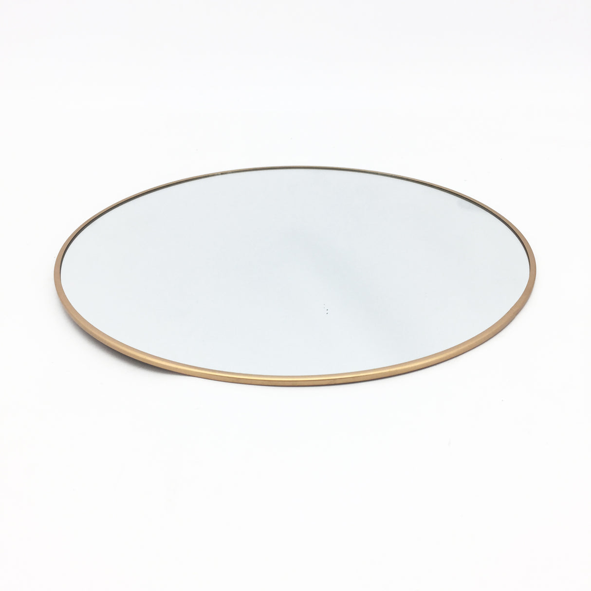 Round Centerpiece Mirror D 29 Cm Gold