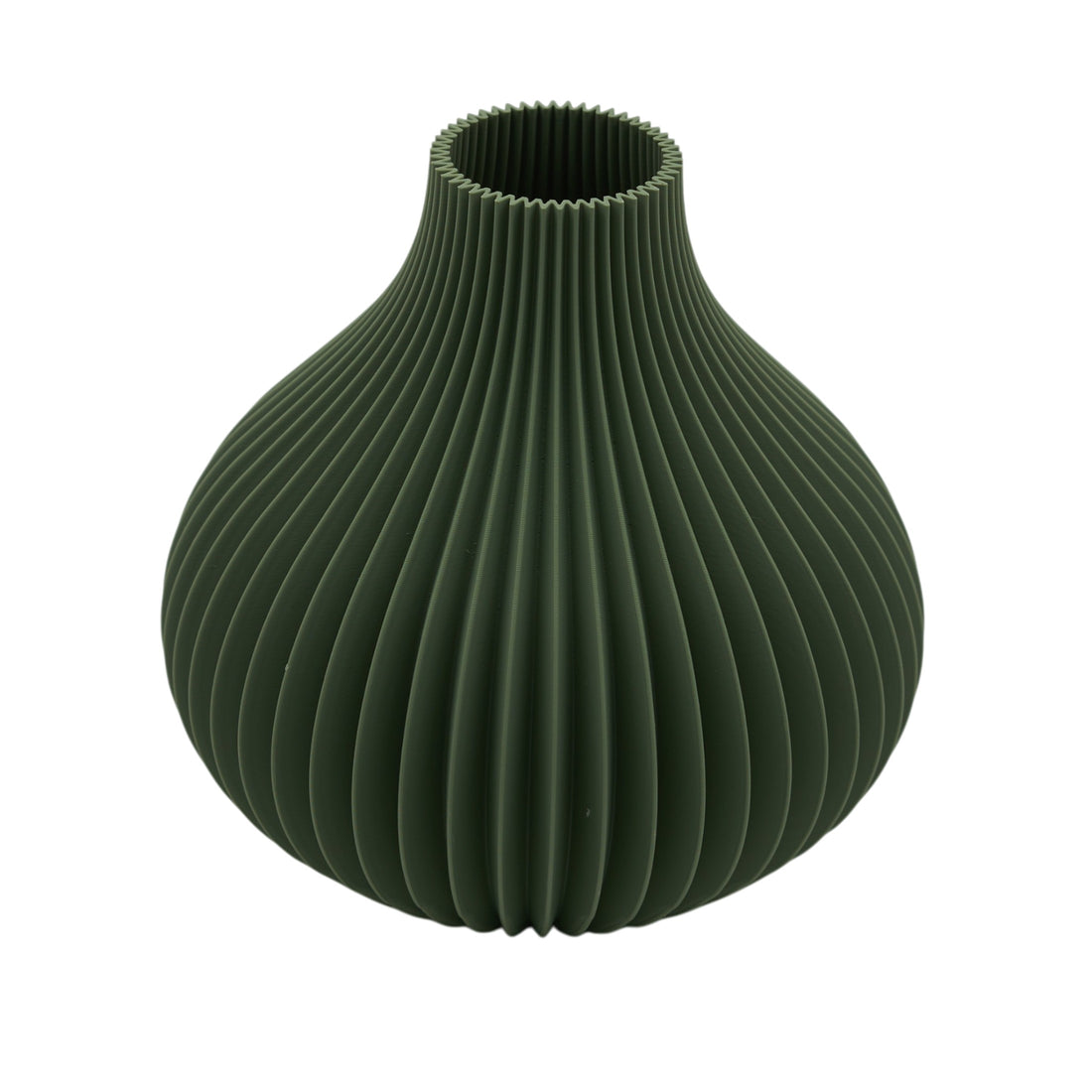 L'Arcolaio Verde Vaso Goccia Piccolo 12,2x12,2x12 cm Vaso Decorativo per Piante e Fiori
