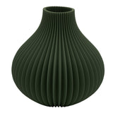 L'Arcolaio Verde Vaso Goccia Grande 20,3x20,3x20 cm Vaso Decorativo per Piante e Fiori