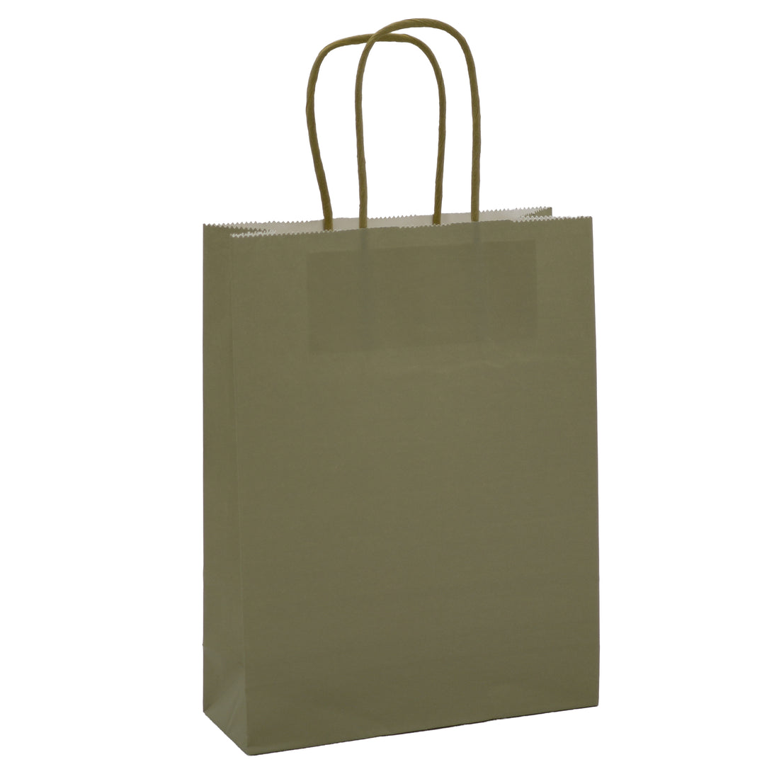 L'Arcolaio Shopper Kraft Verde Regali Natalizi 18x7x24 cm Cf 10 pz
