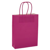 L'Arcolaio Shopper Kraft Fuxia Regali Natalizi 45X15X50 Cm Cf 10 Pz