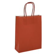 L'Arcolaio Shopper Kraft Rosso Regali Natalizi 54X14X45 Cm Cf 10 Pz