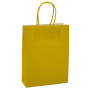 L'Arcolaio Shopper Kraft Giallo Regali Natalizi 54X14X45 Cm Cf 10 Pz
