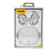 L'Arcolaio Auricolari Bluetooth Wireless TWS con Ganci Sportivi, Touch Control, Audio Hi-Fi, Custodia di Ricarica, Bianco