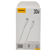 L'Arcolaio Cavo USB-C a Lightning 30W Ricarica Rapida e Trasferimento Dati 2 m Bianco