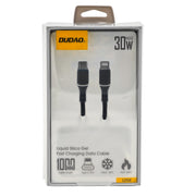 L'Arcolaio Cavo USB-C a Lightning 30W Liquid Silica Gel Ricarica Rapida 1 m Nero