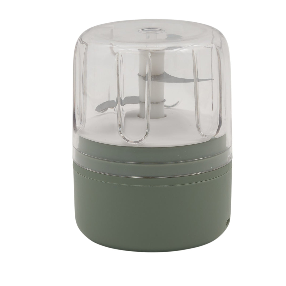 L'Arcolaio Green Mini Tritatutto Elettrico 8,7x8,7x12,2 cm Trita Alimenti Compatto Ricaricabile