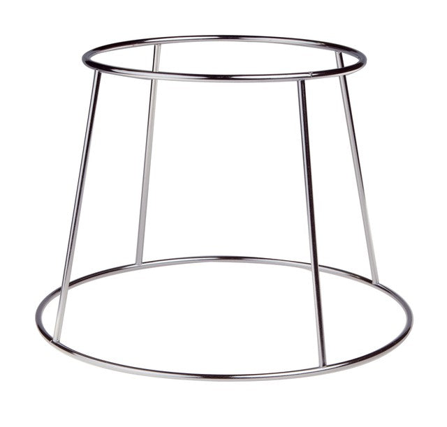 AGNELLI Supporto Vassoio Acciaio Cromato D 19 / 28 Cm