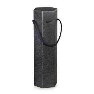 Scotton Scatola Segreto Esagono 1 Bottiglia 95 x 95 x 355 Mm  Nero 10 Pz