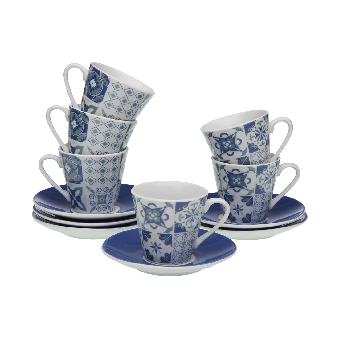 Versa SET 6 TAZZINE CAFFÈ AZURITA