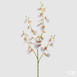 edg enzo de gasperi edg enzo de gasperi orchidea oncidium ramo x4 artificiale h 80 cm white yellow ean 8059824352514