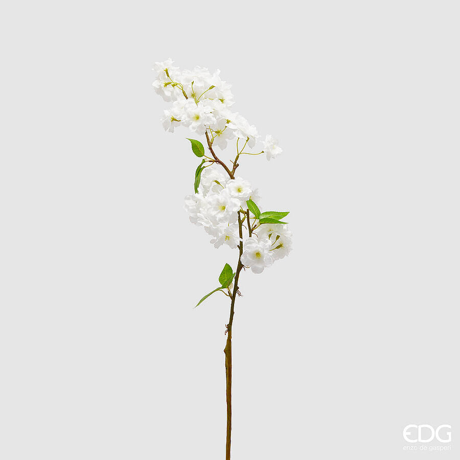 edg enzo de gasperi ramo sakura fiori di ciliegio artificiale h 80 cm white ean 8059824443472