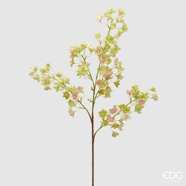 edg enzo de gasperi ramo prunus fiori artificiale h 95 cm light green ean 8059824475411