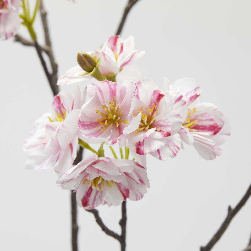 edg enzo de gasperi ramo sakura fiori di ciliegio artificiale h 110 cm white pink ean 8059824475497