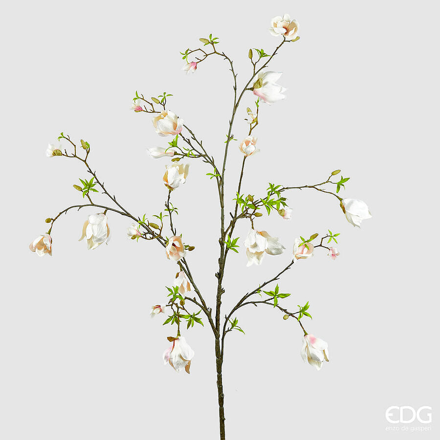 Ramo di magnolia artificiale, bianco, 67 cm Ramo di magnolia artificiale, bianco, 67 cm