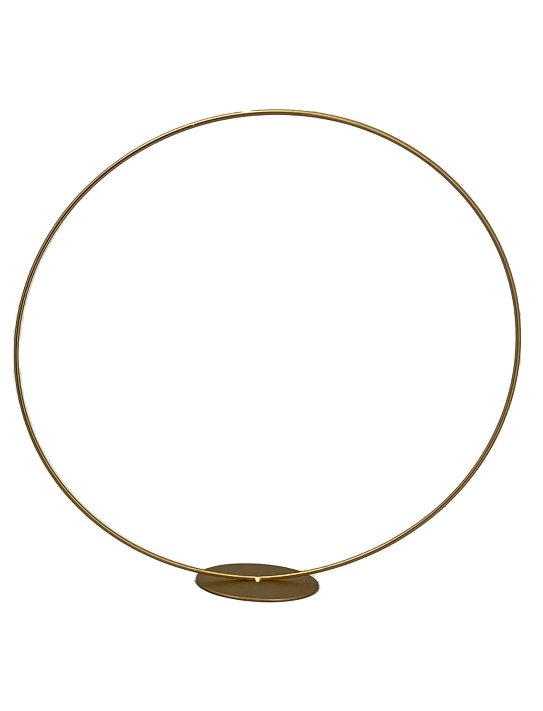Vimin Box Cerchio Oro su Pedistallo D 25 Cm