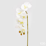 edg enzo de gasperi edg enzo de gasperi orchidea phalaenopsis olis ramo 3d x7 artificiale h 85 cm white ean 8056372972706