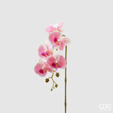 edg enzo de gasperi edg enzo de gasperi orchidea phalaenopsis olis ramo 3d x5 artificiale h 70 cm white pink ean 8056372972782