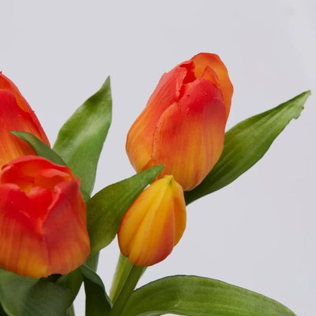 edg enzo de gasperi edg enzo de gasperi bouquet 5 tulipani olis ass h 28 cm yellow orange 1 pz ean 8059824237200