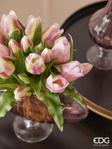 edg enzo de gasperi edg enzo de gasperi bouquet 5 tulipani olis ass h 28 cm antique pink 1 pz ean 8059824237248