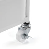 Versa Folding Cart in White Metal