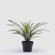 edg enzo de gasperi edg enzo de gasperi agave succ con vaso artificiale h 45 cm green mix ean 8059824358684