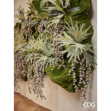 EDG Enzo De Gasperi Echeveria Olis Cespuglio Cadente H 44 Cm Pianta Artificiale Rosa Verde Chiaro