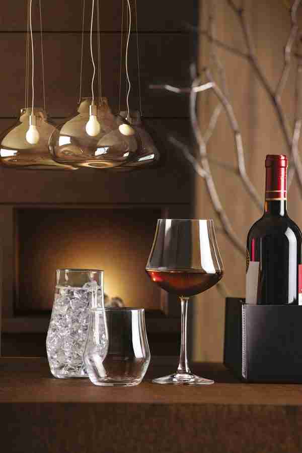 RCR Cristalleria Italiana Ego - E50 - Set da 6 Calici Vino in Vetro