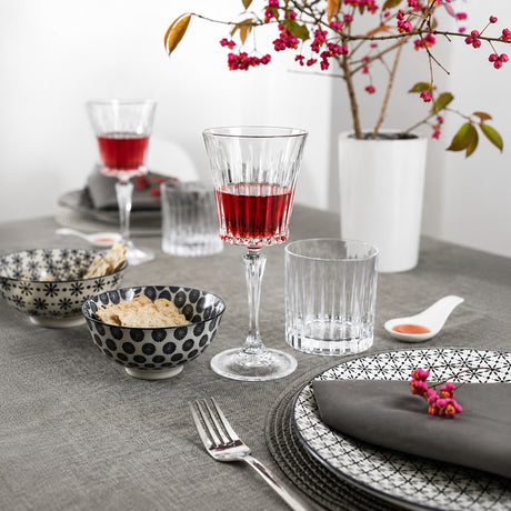 RCR Cristalleria Italiana Timeless - 2 - Set da 6 Calici Vino in Cristallo