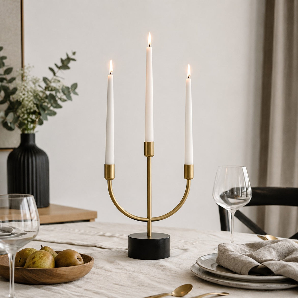 Bonturi Casa Candela LED CERA Bianca 30 cm TELEC 12pz