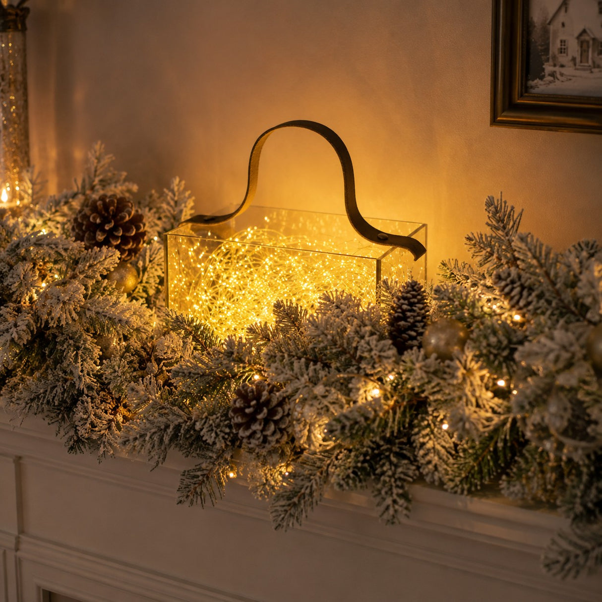 Bonturi Casa Filo Luminoso Natalizio 1000 LED 10mt WARM SILVER WIRE