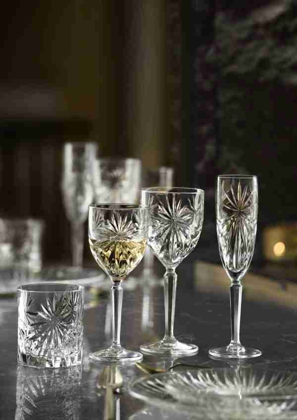 RCR Cristalleria Italiana Oasis - 2 - Set da 6 Calici Acqua in Cristallo