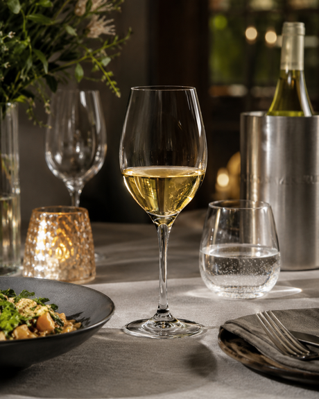 RCR Cristalleria Italiana Invino - I38 Vini Bianchi - Set da 6 Calici Vino in Vetro